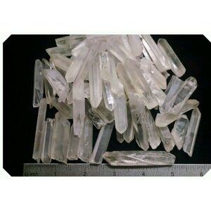 One (1) Rough Small Fine Quartz Crystal Point Gemstone Specimen Madagascar Stone